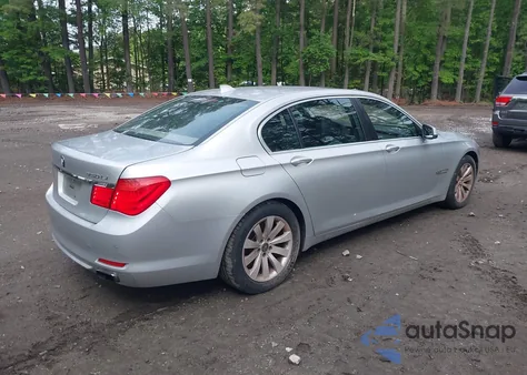 2011 BMW 750Li xDrive из США, поврежденный, VIN WBAKC8C53BC433168